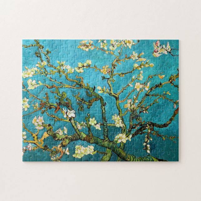 Blossoming Almond Tree Van Gogh Fine Art Jigsaw Puzzle (Horizontal)