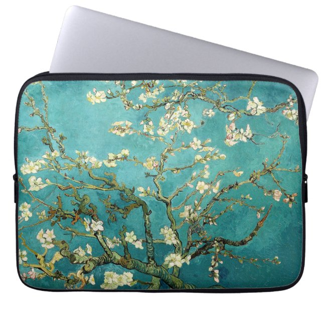 Blossoming Almond Tree Van Gogh Laptop Sleeve (Front)