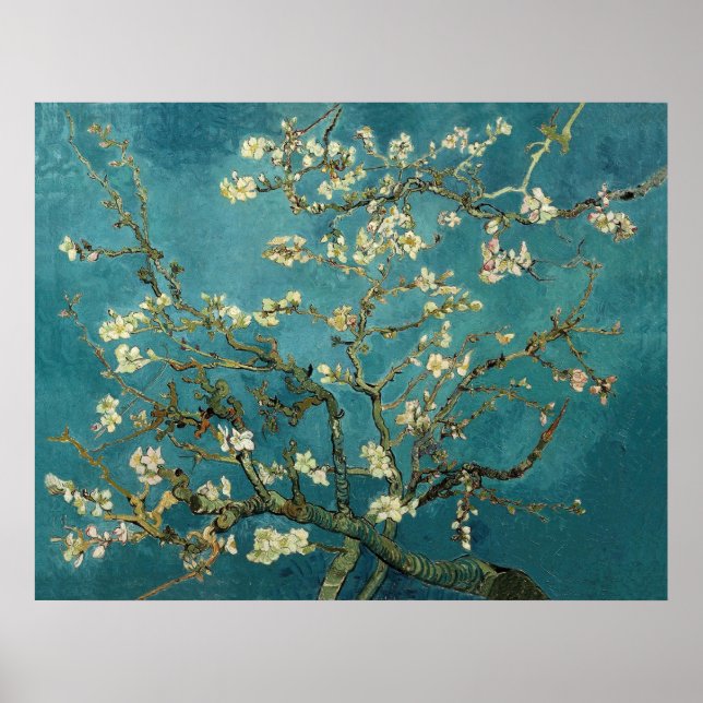 Blossoming Almond Tree - Van Gogh Poster (Front)