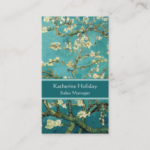 Blossoming Almond Tree Vintage Floral Van Gogh Business Card