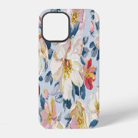 Blossoming apple tree, elegance pattern.