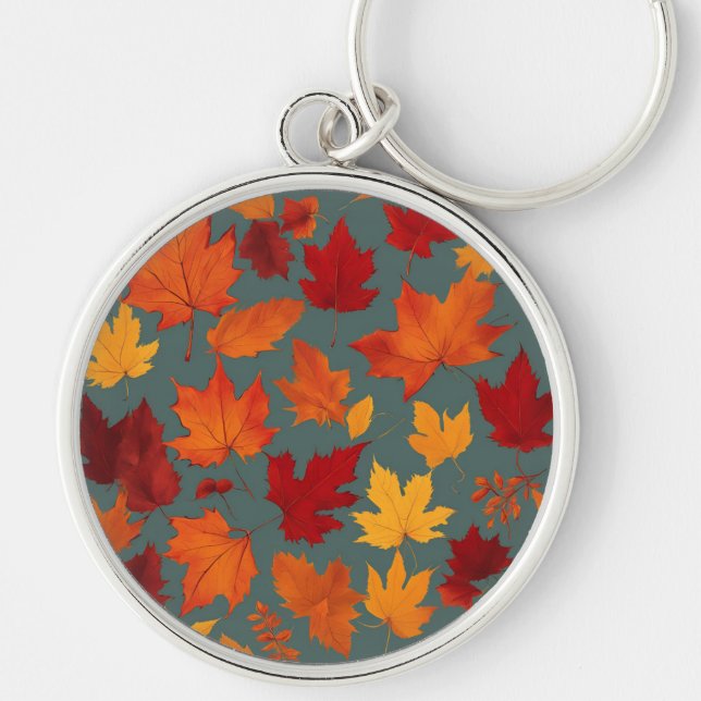 “Blossoming Beauty Keychain” Key Ring (Front)