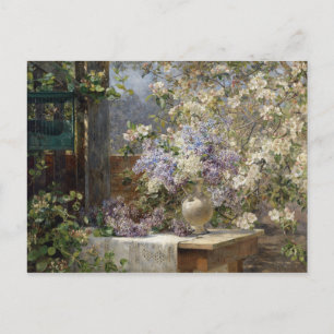 Blossoming Bower by Egner Postcard