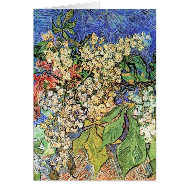 Blossoming Chestnut Branches by Vincent van Gogh (Front)