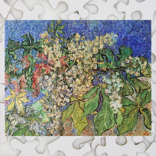 Blossoming Chestnut Branches by Vincent van Gogh Jigsaw Puzzle (Creator Uploaded)