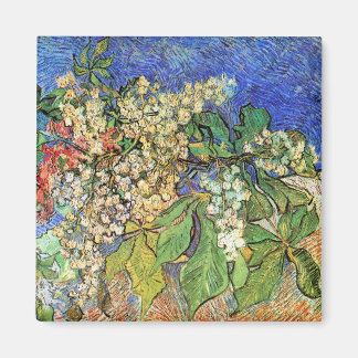 Blossoming Chestnut Branches Magnet