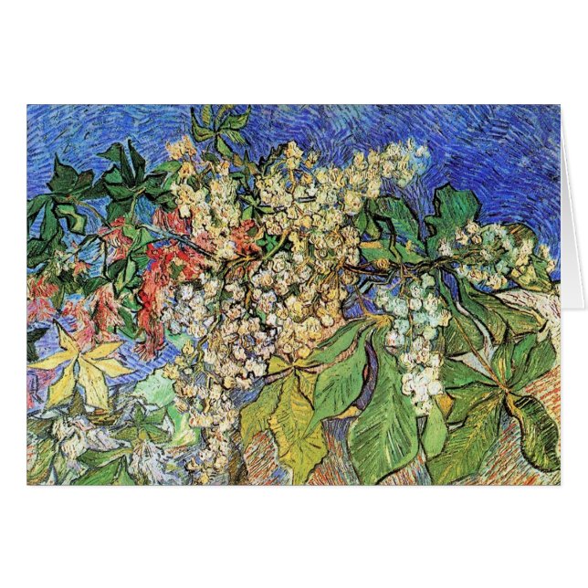 Blossoming Chestnuts Branches, Van Gogh (Front Horizontal)