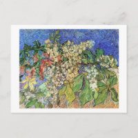 Blossoming Chestnuts Branches, Van Gogh.