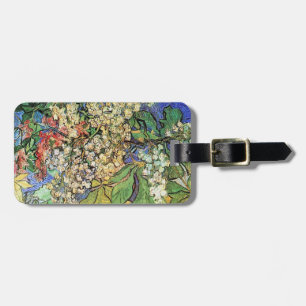 Blossoming Chestnuts Branches, Van Gogh. Luggage Tag