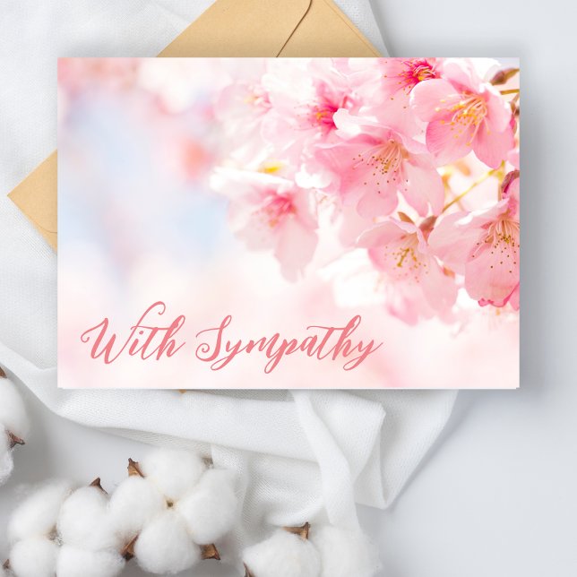 Blossoming Comfort - Blank Sympathy Card (Creator Uploaded)