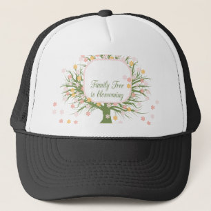 Blossoming Family Tree Trucker Hat