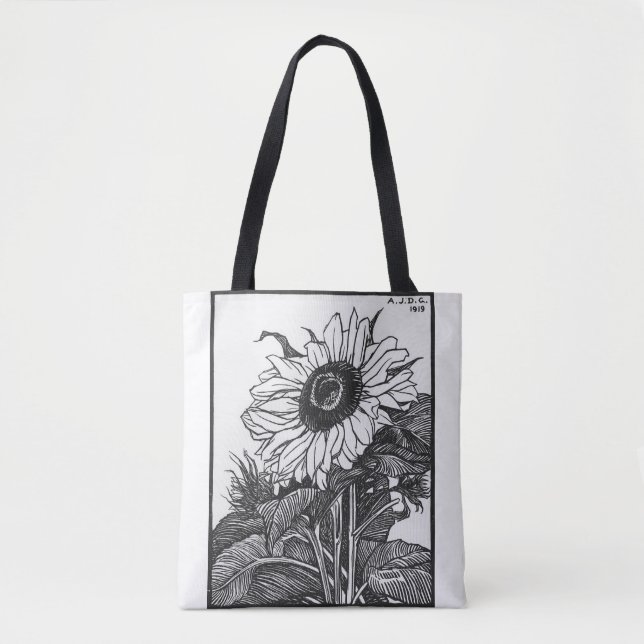 Blossoming Flowers Tote Bag (Front)