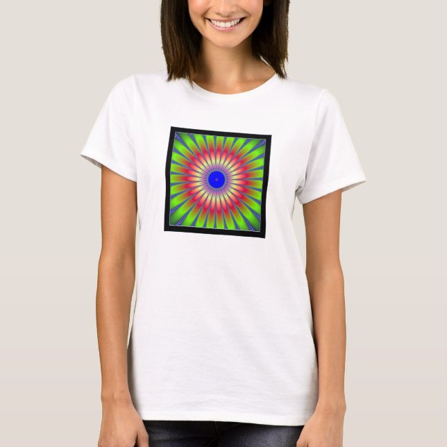 Blossoming Fractal T-Shirt (Front)