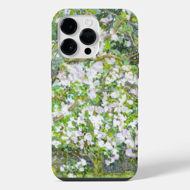 Blossoming garden iPhone case (Back)