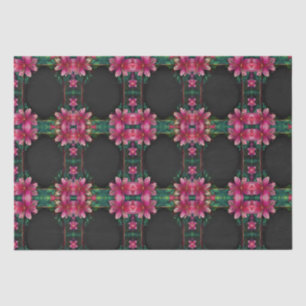 Blossoming Romance: A Full Floral Wedding Theme Tissue Paper