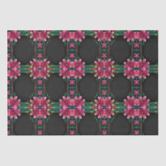 Blossoming Romance: A Full Floral Wedding Theme Tissue Paper