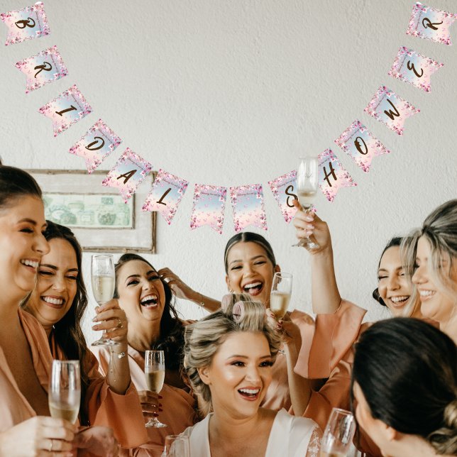 Blossoming Romance - Bridal Shower  Bunting (Creator Uploaded)