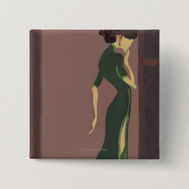 Blossoming Youth No.7 15 Cm Square Badge (Front)