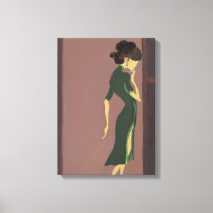 Blossoming Youth No.7 Canvas Print