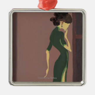 Blossoming Youth No.7 Metal Tree Decoration