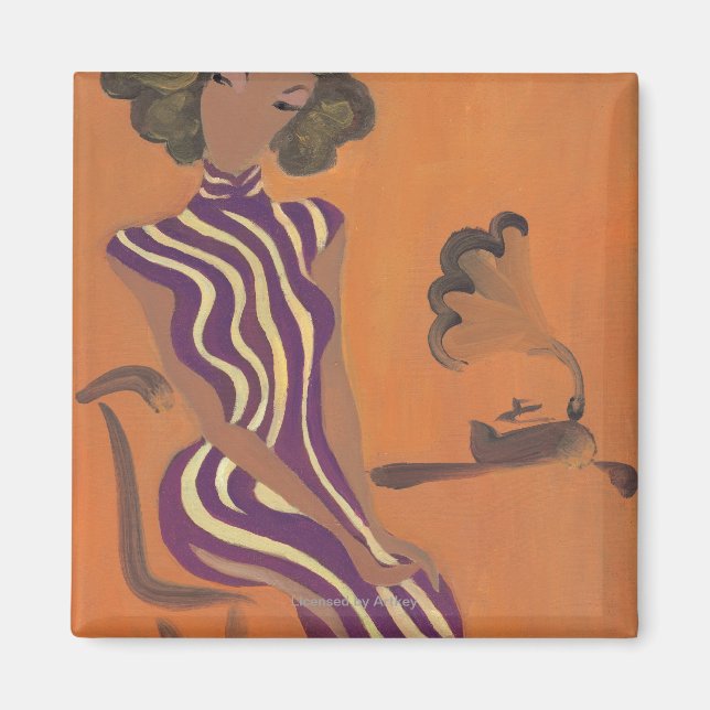 Blossoming Youth No.8 Magnet (Front)