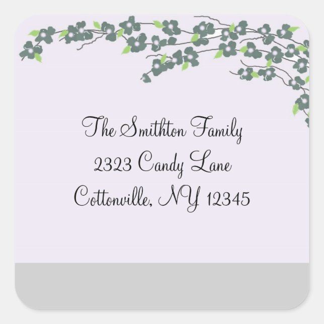 Blossoms Address Labels (Front)