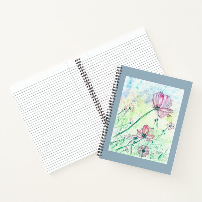 Blossoms and Air Spiral Notebook (Inside)