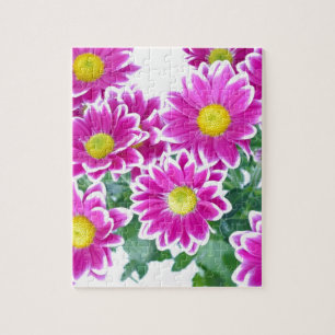 Blossoms Aziza Garden Whimsy Jigsaw Puzzle