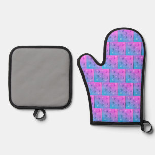 Blossoms & Butterflies Oven Mitt & Pot Holder Set