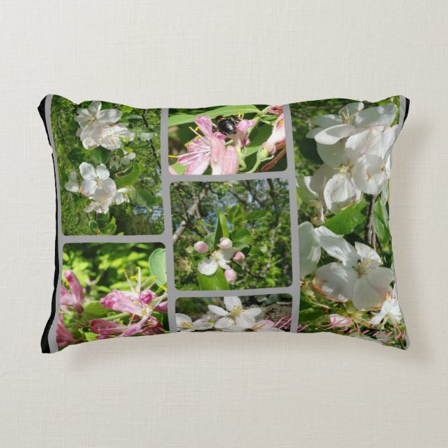 blossoms decorative cushion (Front)