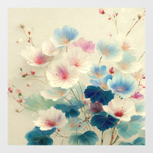Blossoms in Bloom – Soft Pastel Botanical Art #1