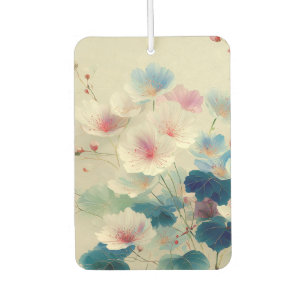 Blossoms in Bloom – Soft Pastel Botanical Art #1 Car Air Freshener