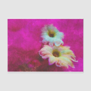 Blossoms in pink   tissue paper