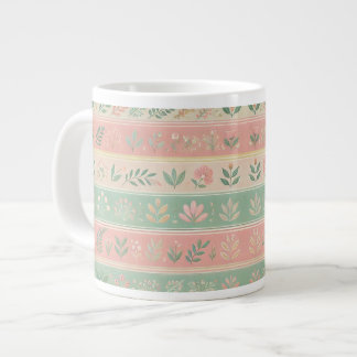 Blossoms in the Stripes Coffee Mug