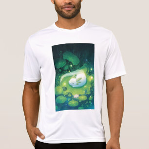 Blossoms of the Pond Axolotl Garden T-Shirt