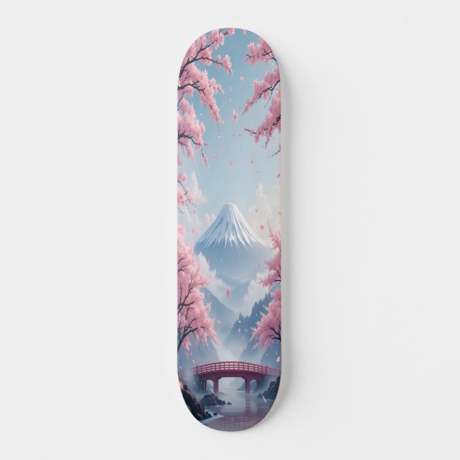 Blossoms & Peaks Edition 2 Skateboard (Front)