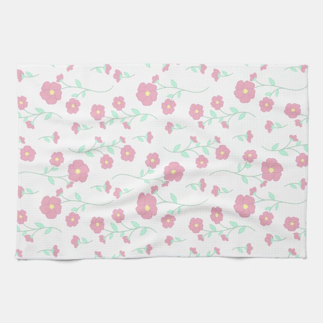Blossoms Tea Towel (Horizontal)