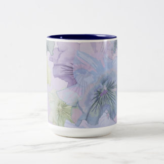 Blossoms Two-Tone coffee mug