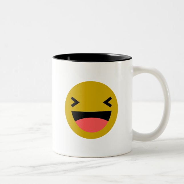 Bloughing / Black 325 ml  Two-Tone Mug (Right)