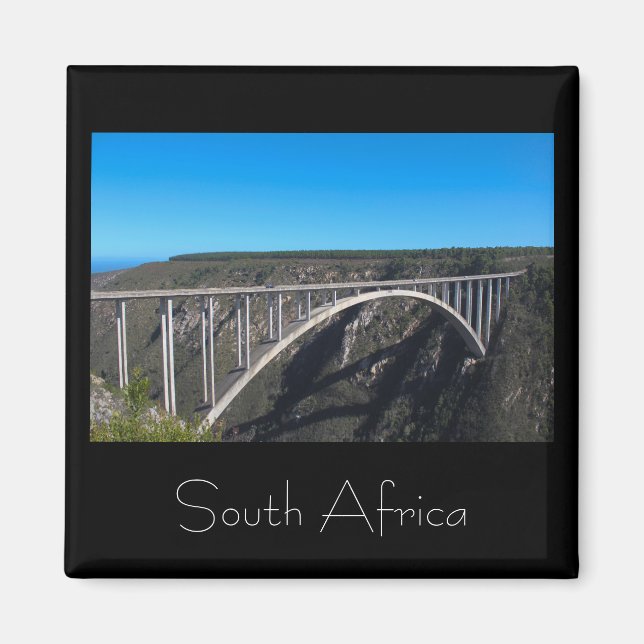 Bloukrans Bridge Tsitsikamma South Africa Magnet (Front)