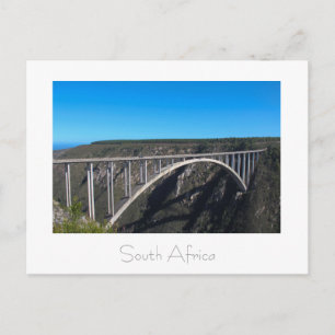 Bloukrans Bridge Tsitsikamma South Africa Postcard