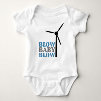blow baby blow (wind energy) bodysuit