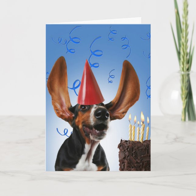 Blow Dog Card (Front)