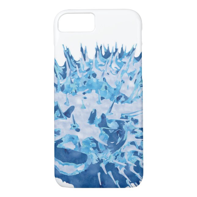 Blow Fish Phone Case (Back)