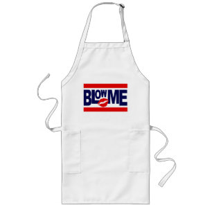 Blow Me apron - choose style & colour