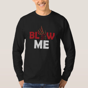 Blow Me Bagpipe Scotsman Bagpiper T-Shirt