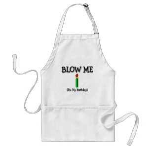 BLOW ME STANDARD APRON