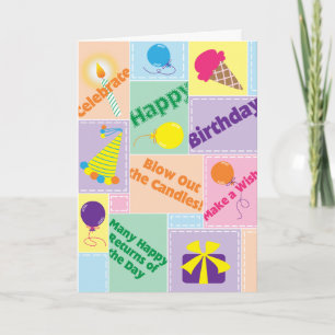 Blow Out the Candles! - Birthday Card