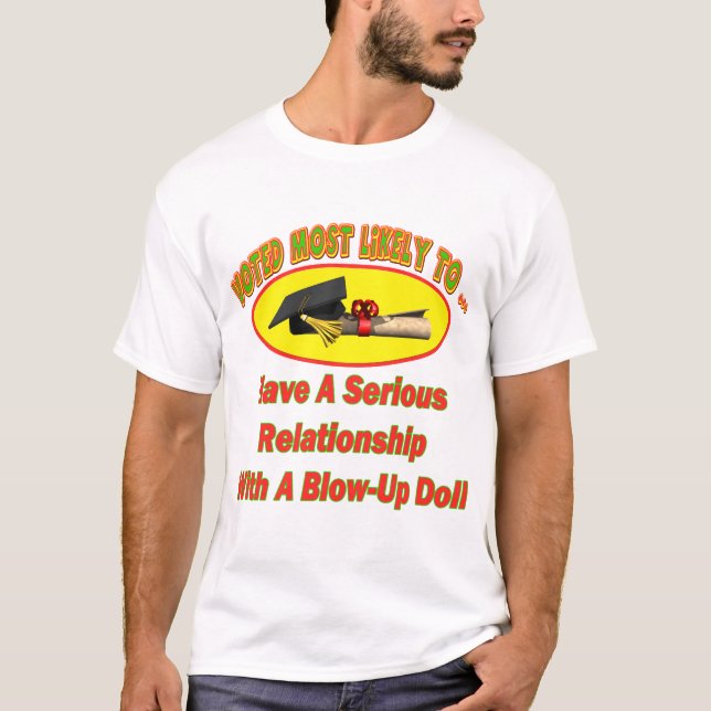 Blow-Up Doll Relationship T-Shirt (Front)