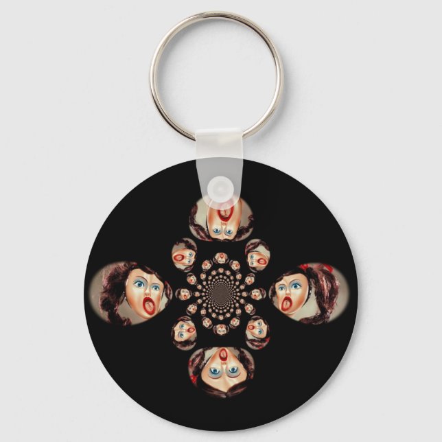 Blow-Up Frenzy! Key Ring (Front)